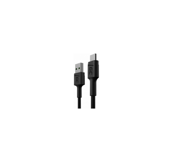 Green Cell GC PowerStream Fast Charging Ultra Charge USB-A Male - USB-C Male Cable 30cm