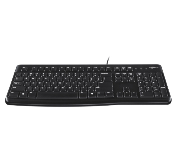 LOGITECH K120 Corded Keyboard black USB OEM - EMEA (US) 920-002479