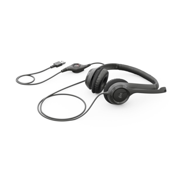LOGITECH H390 Headset USB black 981-000406