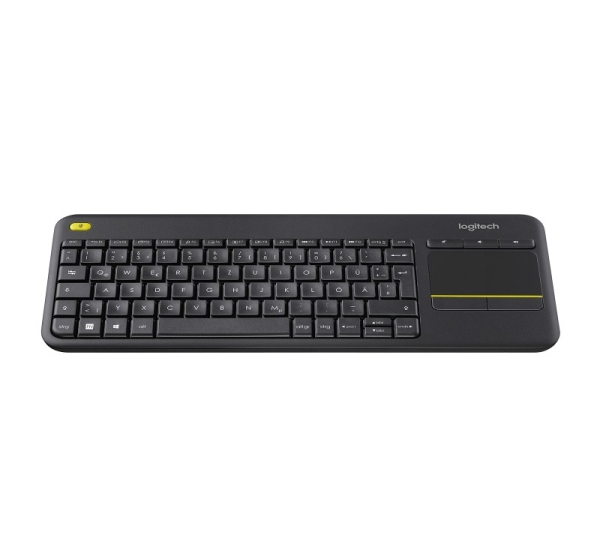 LOGITECH Wireless Touch Keyboard k400 plus black DE Layout 920-007127