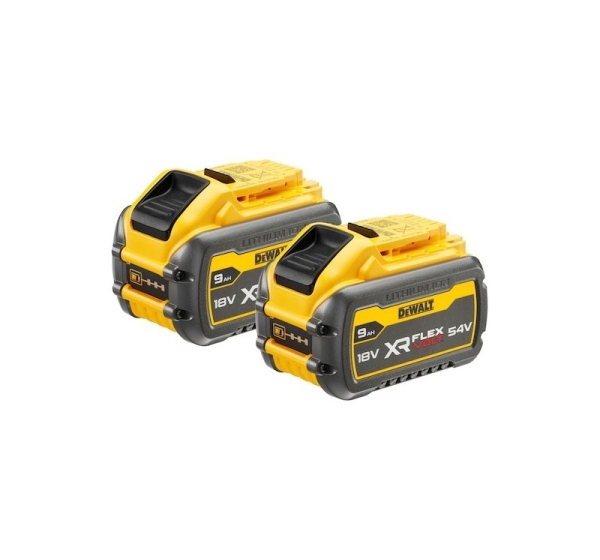 VACCUMULATOR.FLEXVOLT 18/54V 9.0/3.0AH DCB547 DEWALT 2PCS