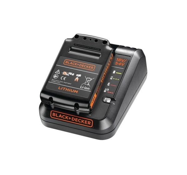 BLACK+DECKER BATTERY 18V 2.0Ah + CHARGER 12A