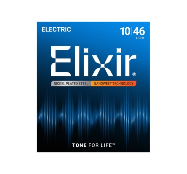 Elixir 12052 Light (10-46) NW - electric guitar strings
