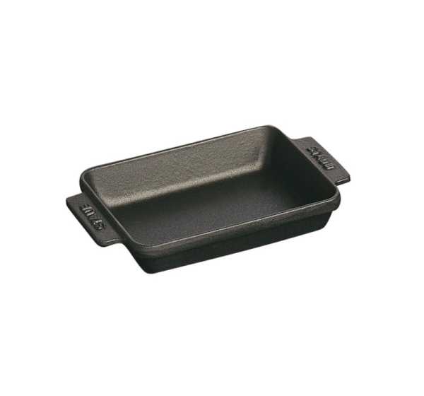 STAUB Rectangular Mini Baking Tray 250 ml, Black