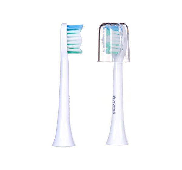Oromed ORO-SONIC WHITE sonic toothbrush heads, 2 pieces