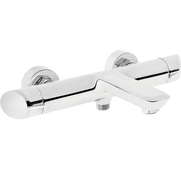 Wall-mounted bathtub mixer