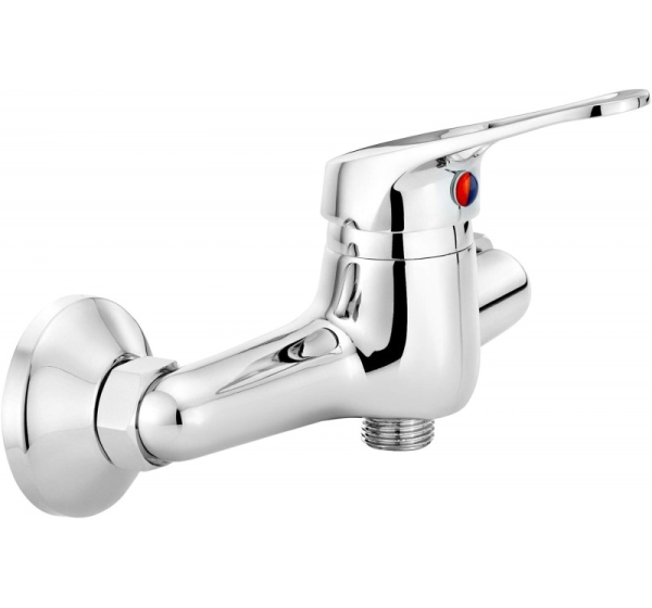 Wall-mounted shower faucet