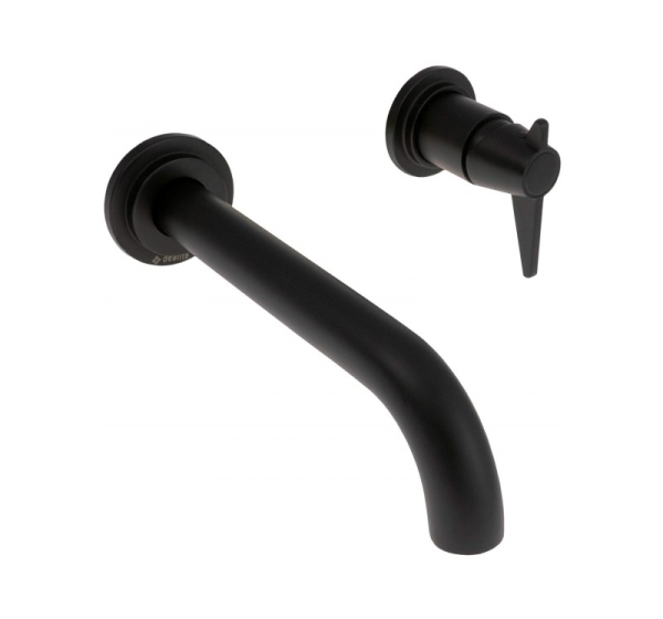 Concealed washbasin mixer