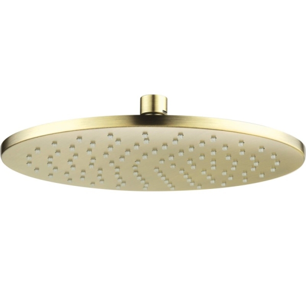 Brass shower head - round