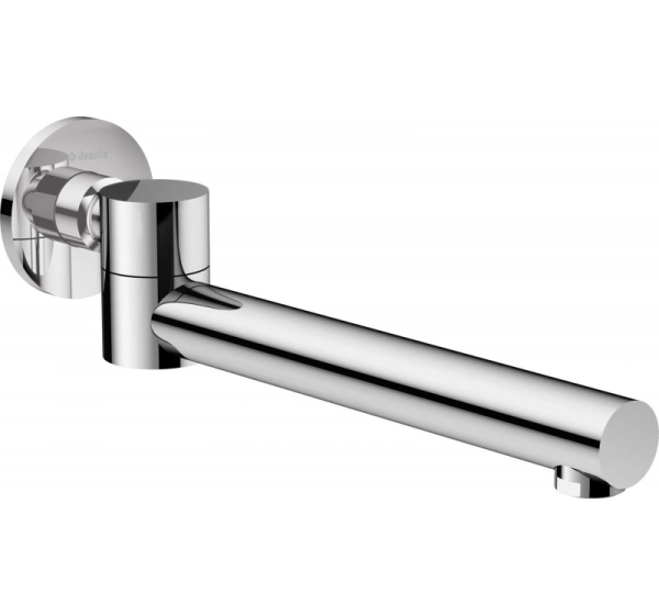 Foldable bathtub spout - round