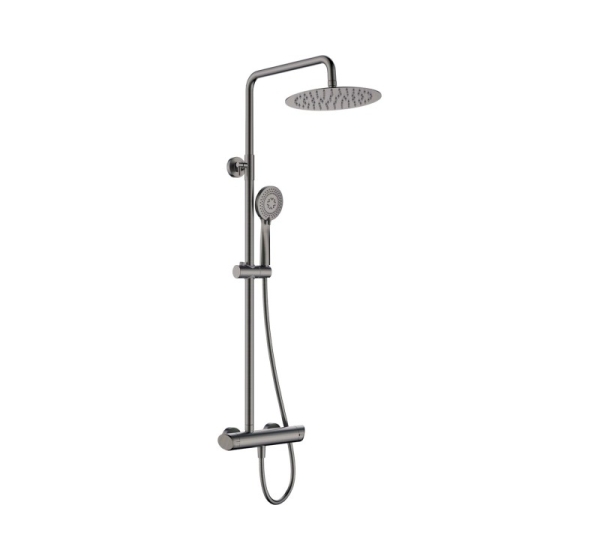 Rain shower with shower faucet
