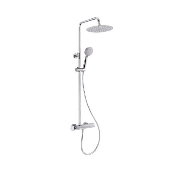 Rain shower with shower faucet