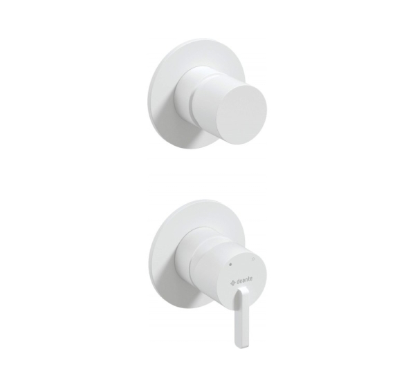 Concealed shower mixer with shower switch