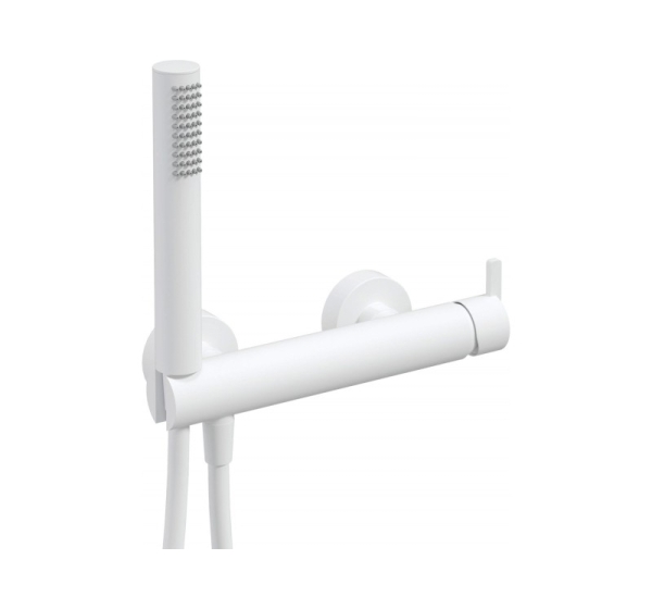 Shower faucet with shower set