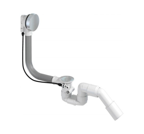 Bathtub siphon with automatic stopper