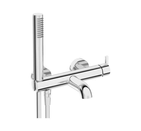 Bath mixer with shower set