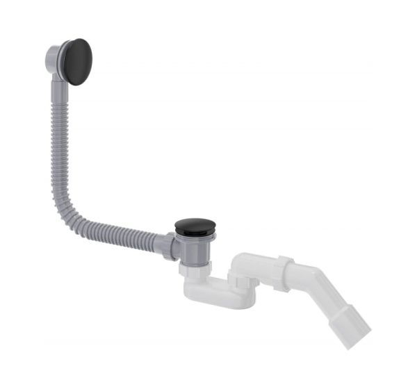 Click-clack bathtub siphon