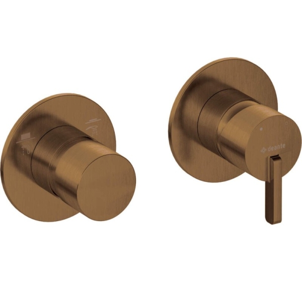 Shower faucet with spray switch - horizontal