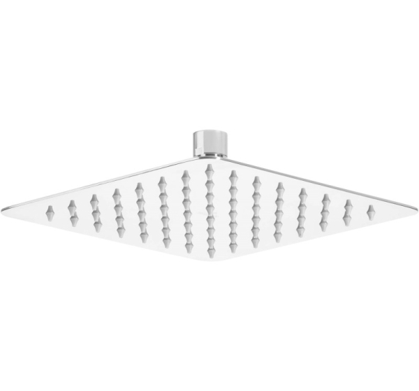 Steel overhead shower - 200x200 mm