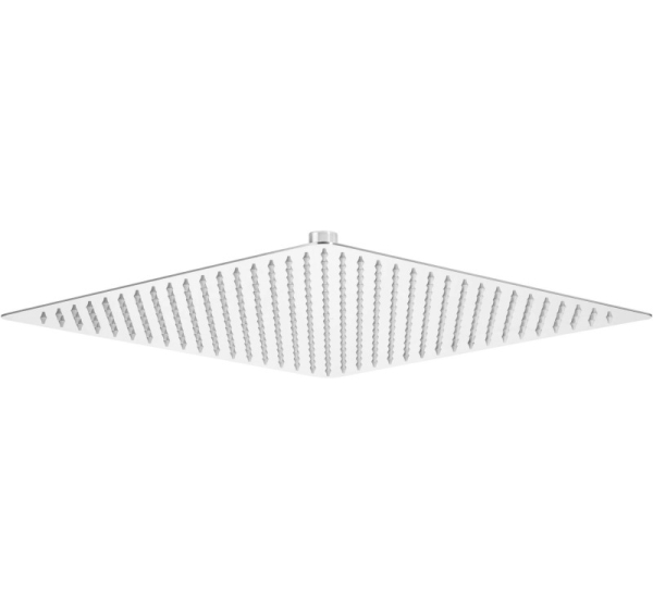 Steel shower head - 400x400 mm