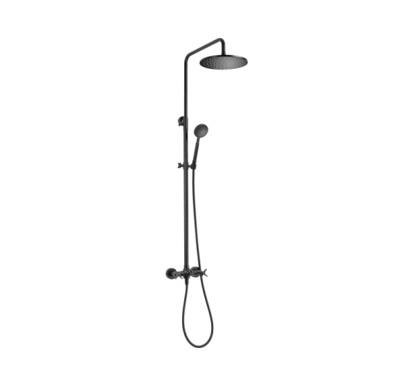 Rain shower with shower faucet