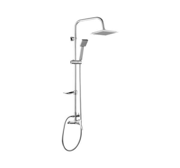 1-function shower head - with mixer tap