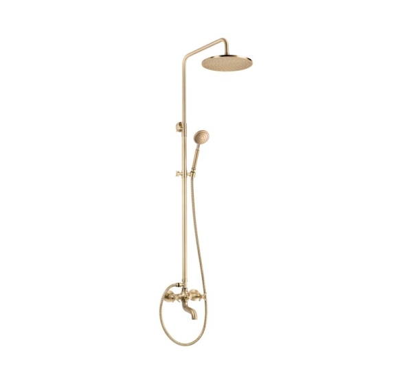 Shower head with bathtub faucet