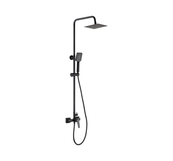 Rain shower with shower faucet
