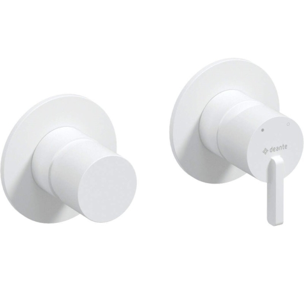 Shower mixer with shower switch - horizontal