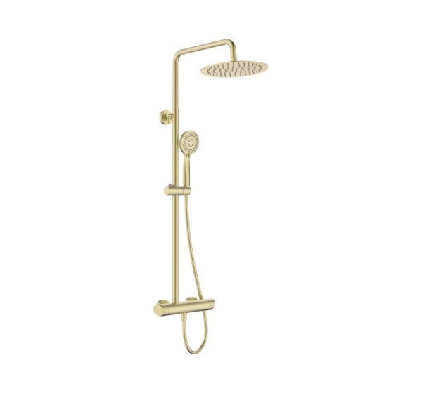Rain shower with shower faucet