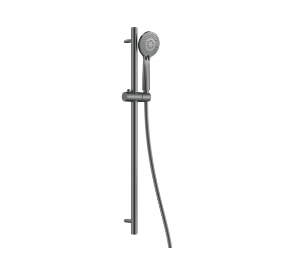 3-function shower set with rail