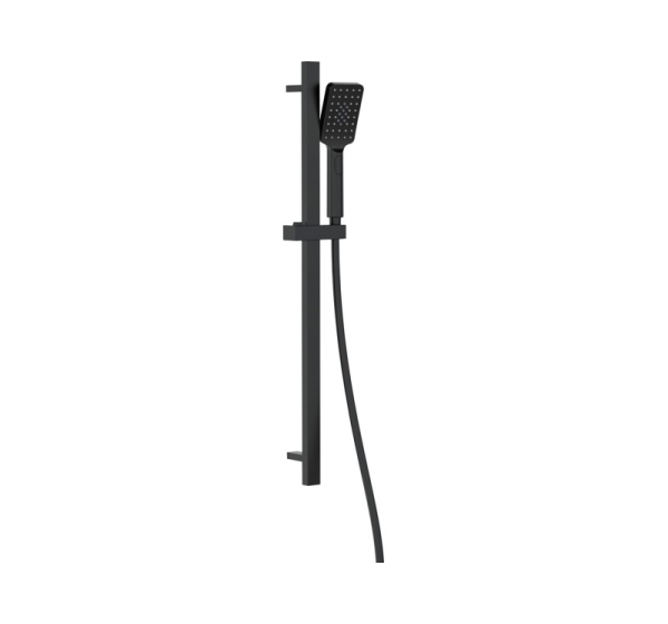 3-function shower set with rail