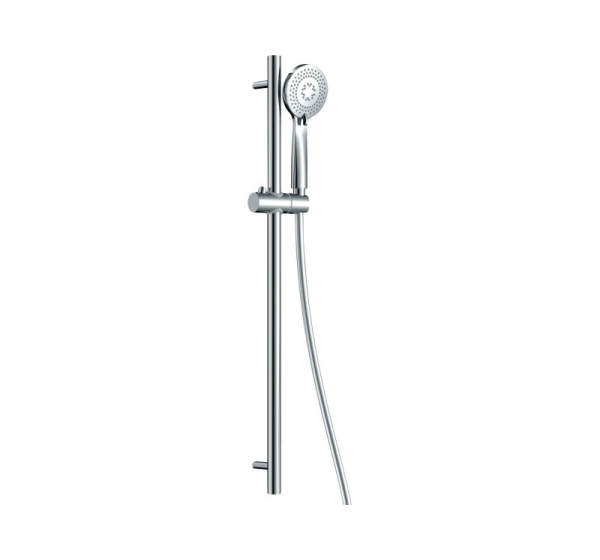3-function shower set with rail