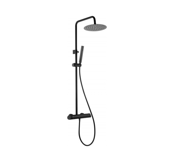 Rain shower with shower faucet
