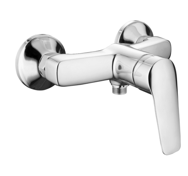 Wall-mounted shower faucet