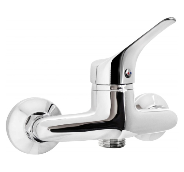 Wall-mounted shower faucet