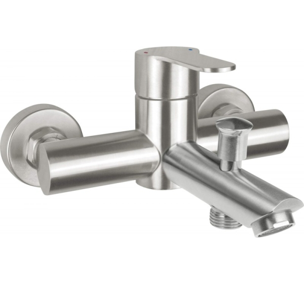 Wall-mounted bathtub faucet