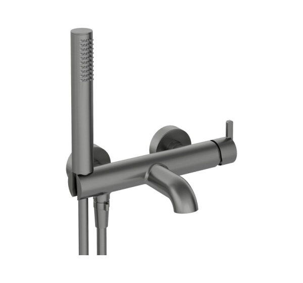 Bathtub mixer with shower set