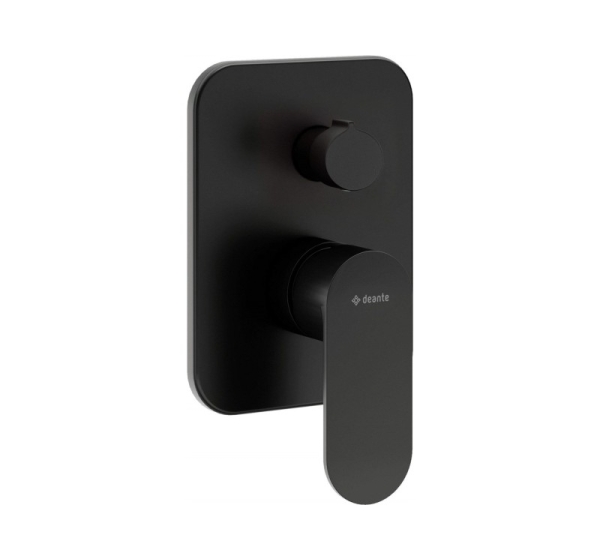 Concealed shower mixer with shower switch