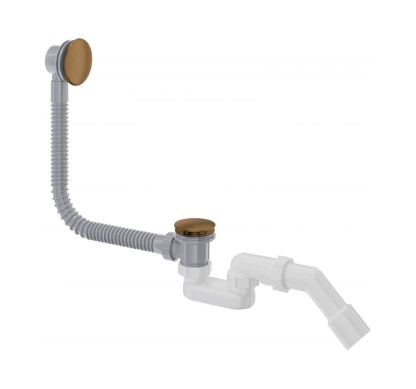 Click-clack bathtub siphon