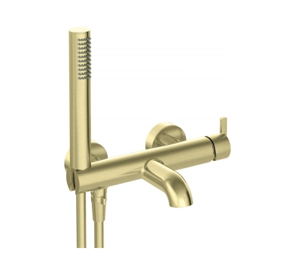 Bathtub mixer with shower set