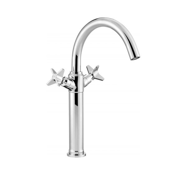 High basin mixer