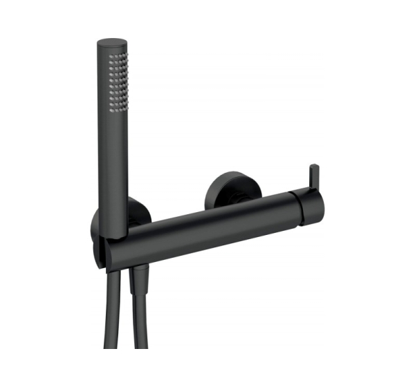 Shower faucet with shower set