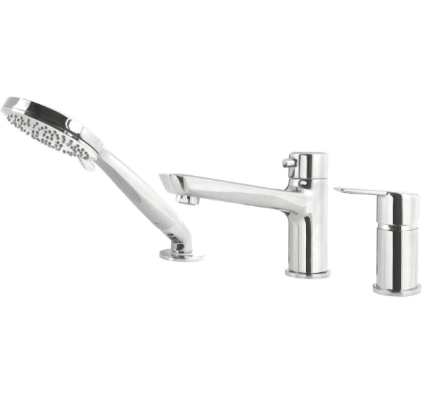 3-hole bathtub mixer