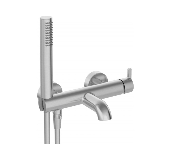 Bathtub mixer with shower set