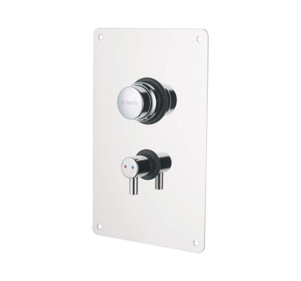 Concealed shower mixer - with temperature control