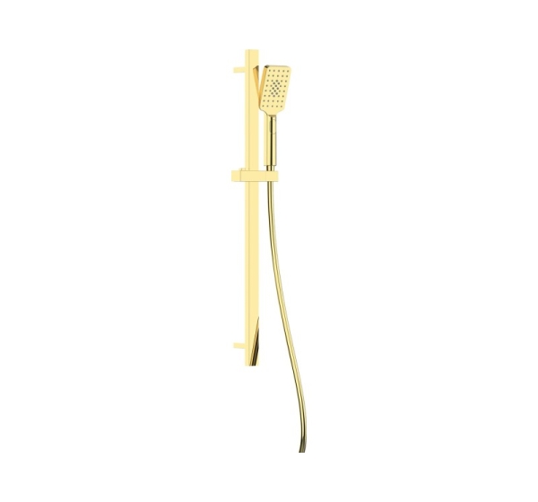 3-function shower set with rail