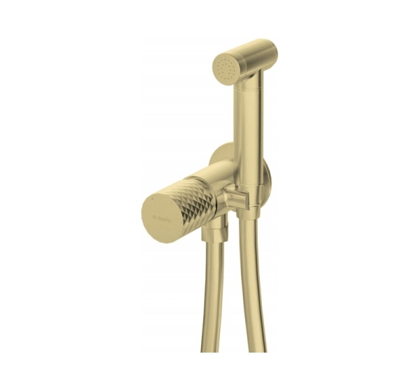 Concealed bidet faucet with bidetta handset