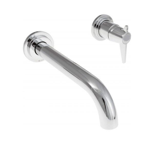 Concealed washbasin mixer