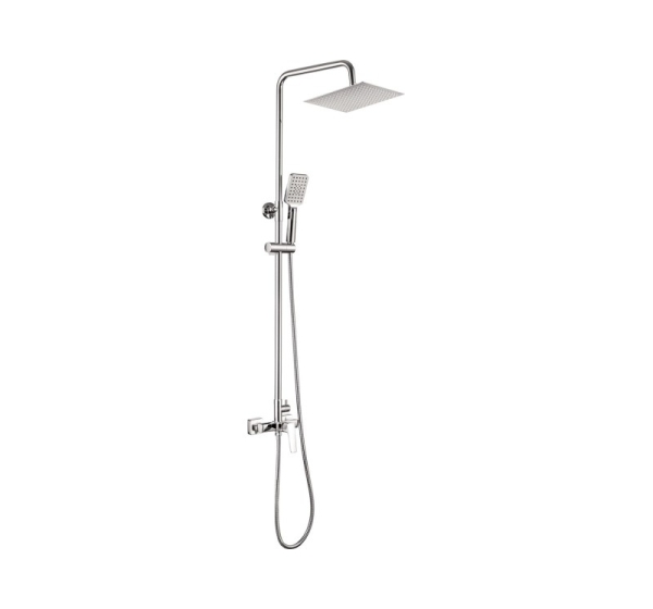 Rain shower with shower faucet